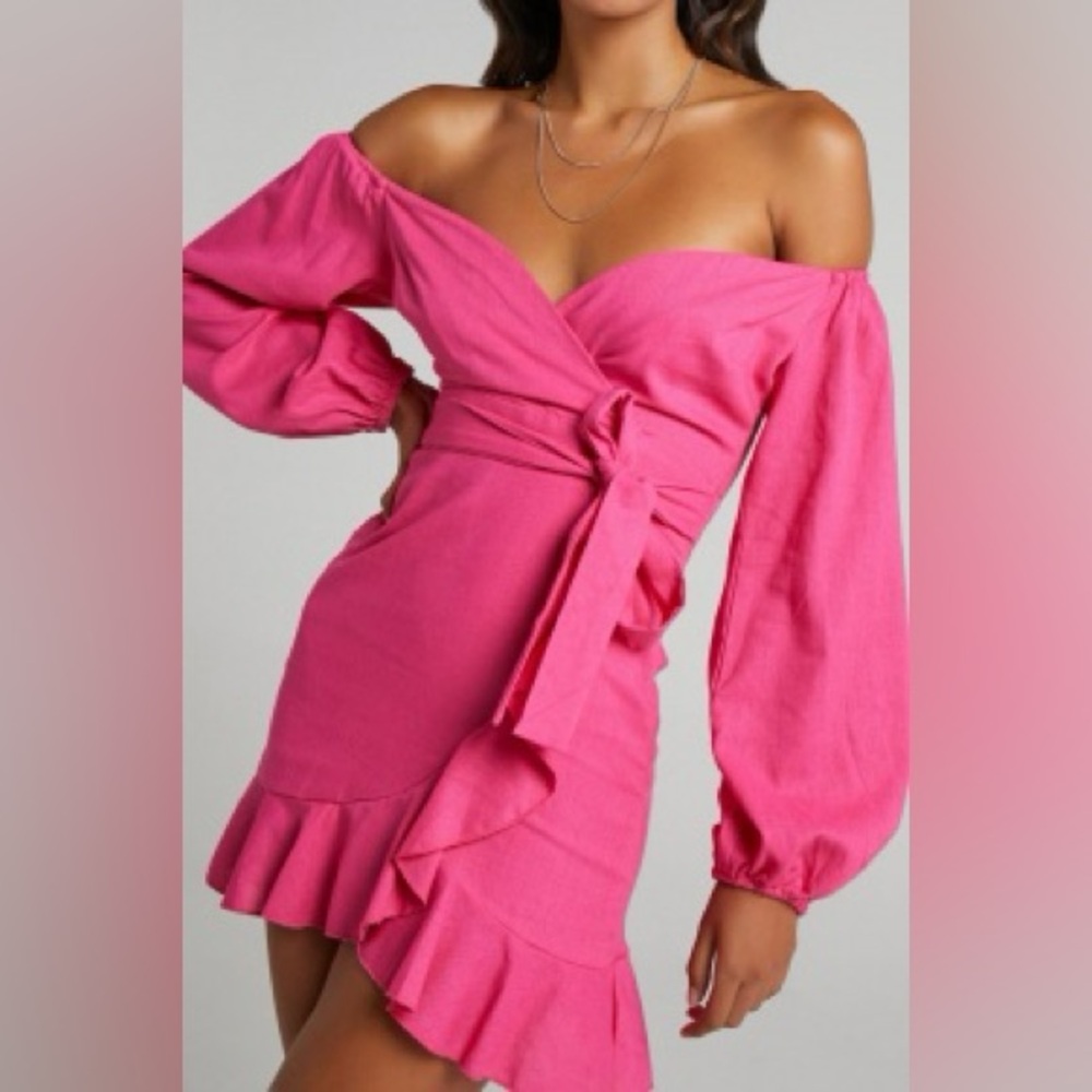 Showpo Pink Mini Dress